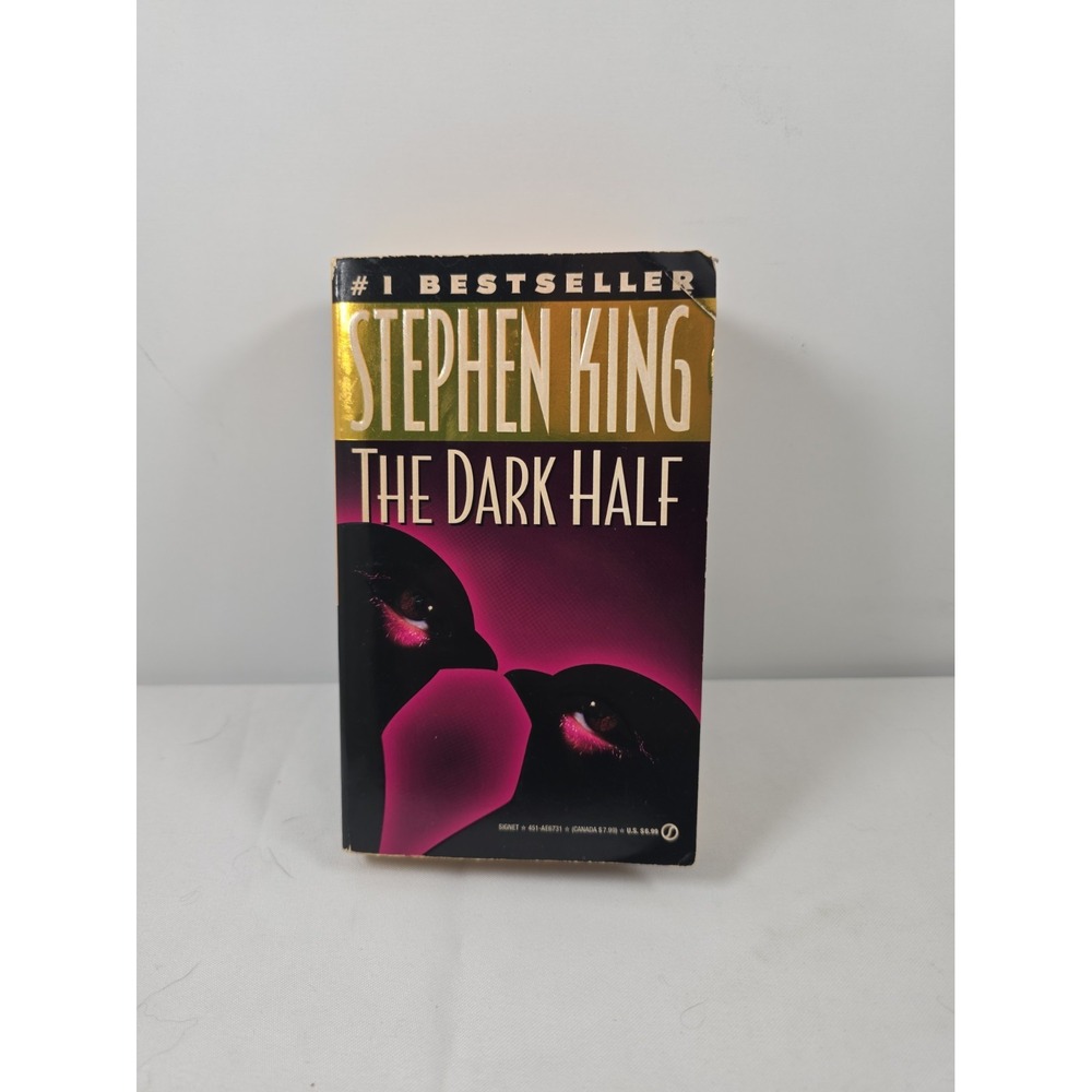 Stephen King The Dark Half Signet 1990 Paperback Vintage Horror Novel